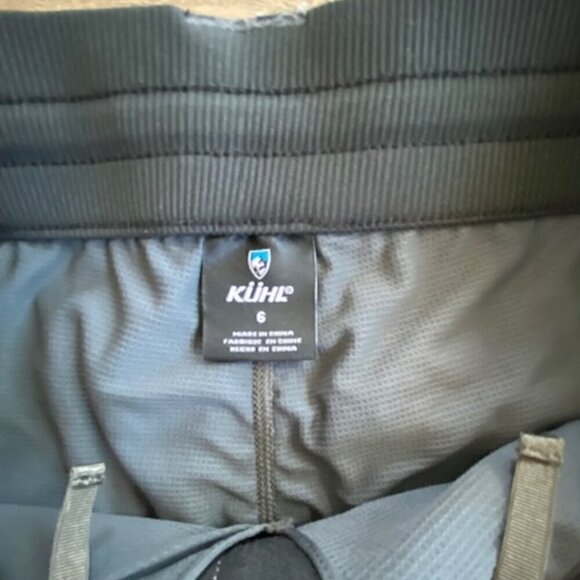 KUHL Strattus Stretch Mini Skort Skirt Black 6 - Picture 13 of 14